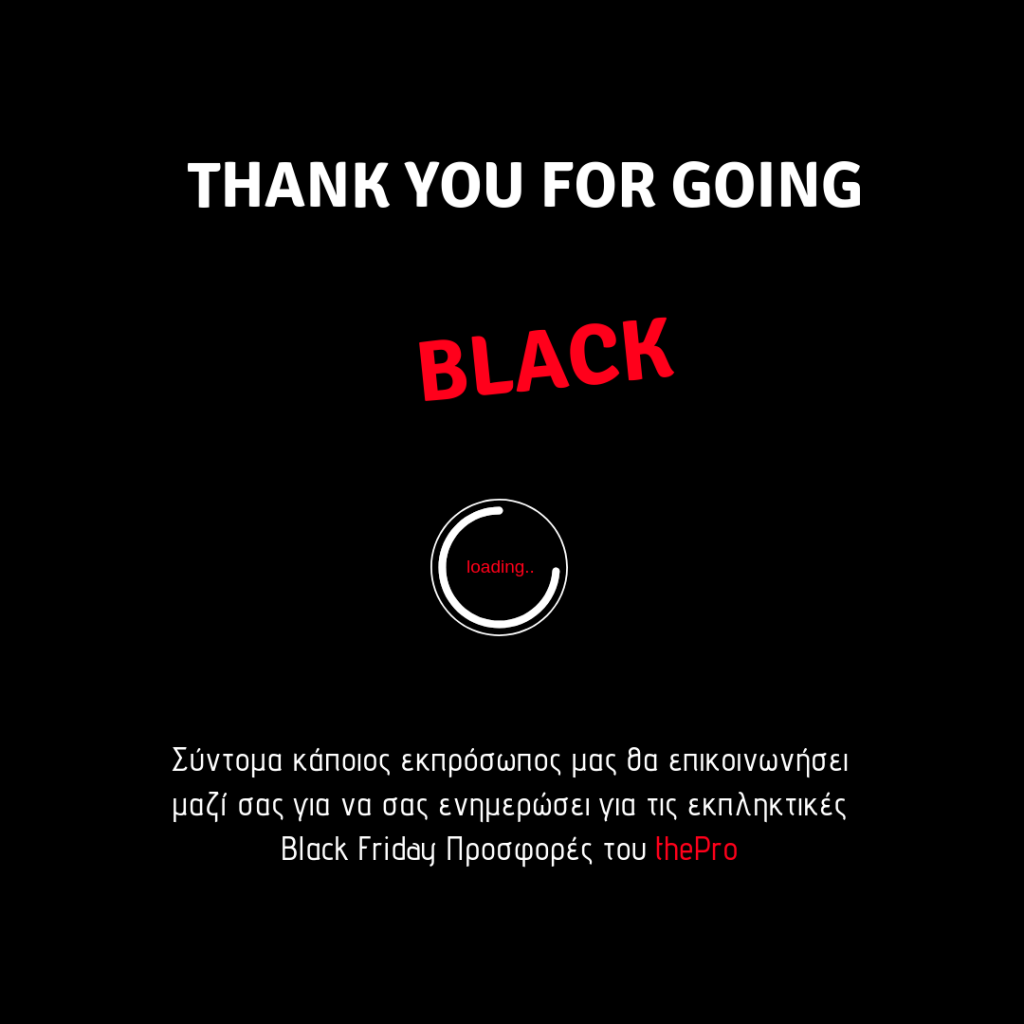 thak you for Going Black
